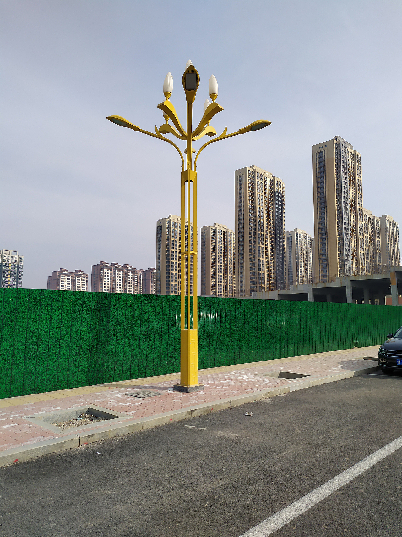 万达商业街文化路灯组合灯景观灯世博光电生产定制厂家