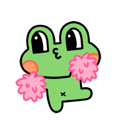我是蛙吉君（图ZMTY0NTE2MjAw） - 网络表情 - 站酷设计师toumo原创素材 - 站酷ZCOOL