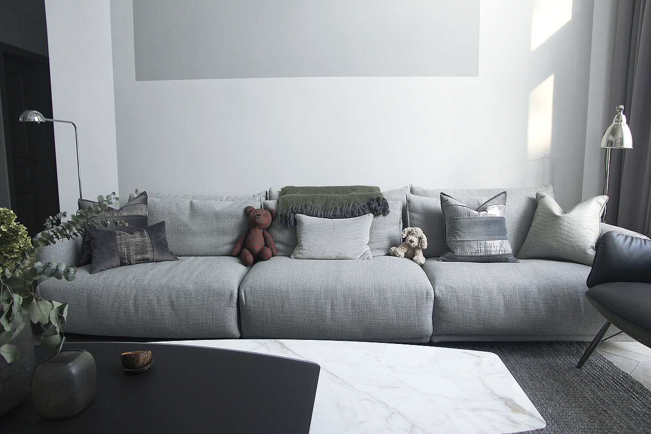 阳光洒满草坪的家（图ZMTkzMzU4ODYw） - 家装设计 - 站酷设计师十一空间设计原创素材 - 站酷ZCOOL