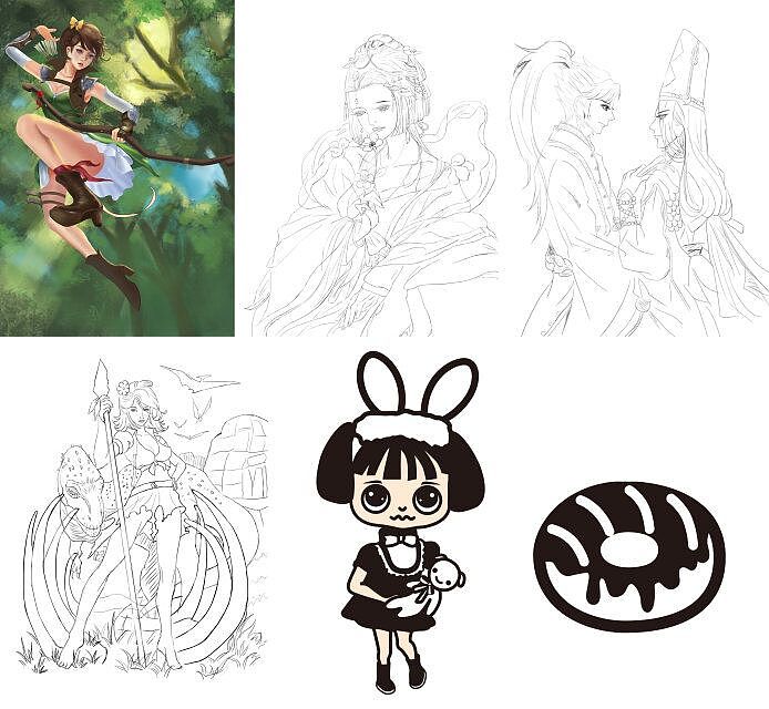 炼触部落9月作品辑（图ZMjAwODA2NTMy） - 艺术插画 - 站酷设计师炼触部落原创素材 - 站酷ZCOOL