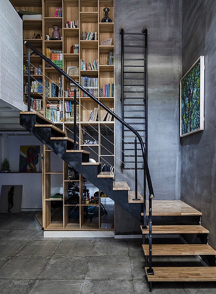 170平简约混搭风，充满艺术气息的LOFT公寓 ​​​​