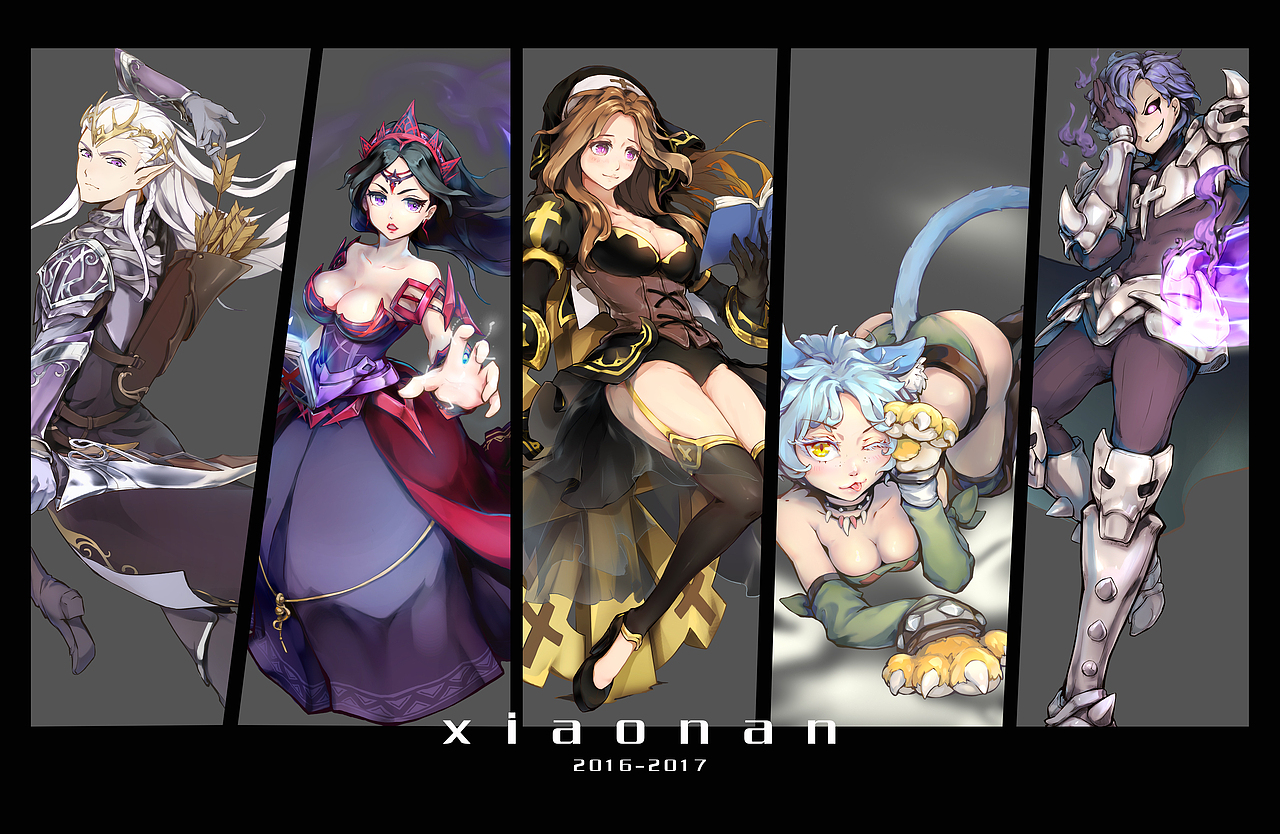 浮空的棋局 人物立绘汇总（图ZMTA0NjkzMzA4） - 游戏原画 - 站酷设计师fullower原创素材 - 站酷ZCOOL