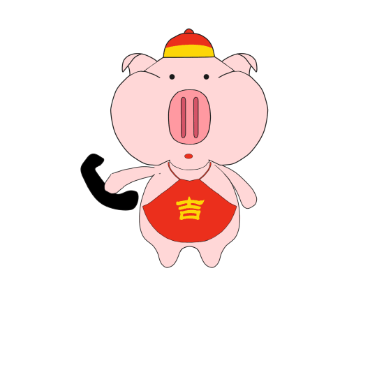 猪大吉表情包（图ZMTQ2NjU1Mzg0） - IP形象 - 站酷设计师我是太阳Oo原创素材 - 站酷ZCOOL