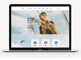 英国伦敦品牌 WL&FOX服装，简约大气首页详情原创设计