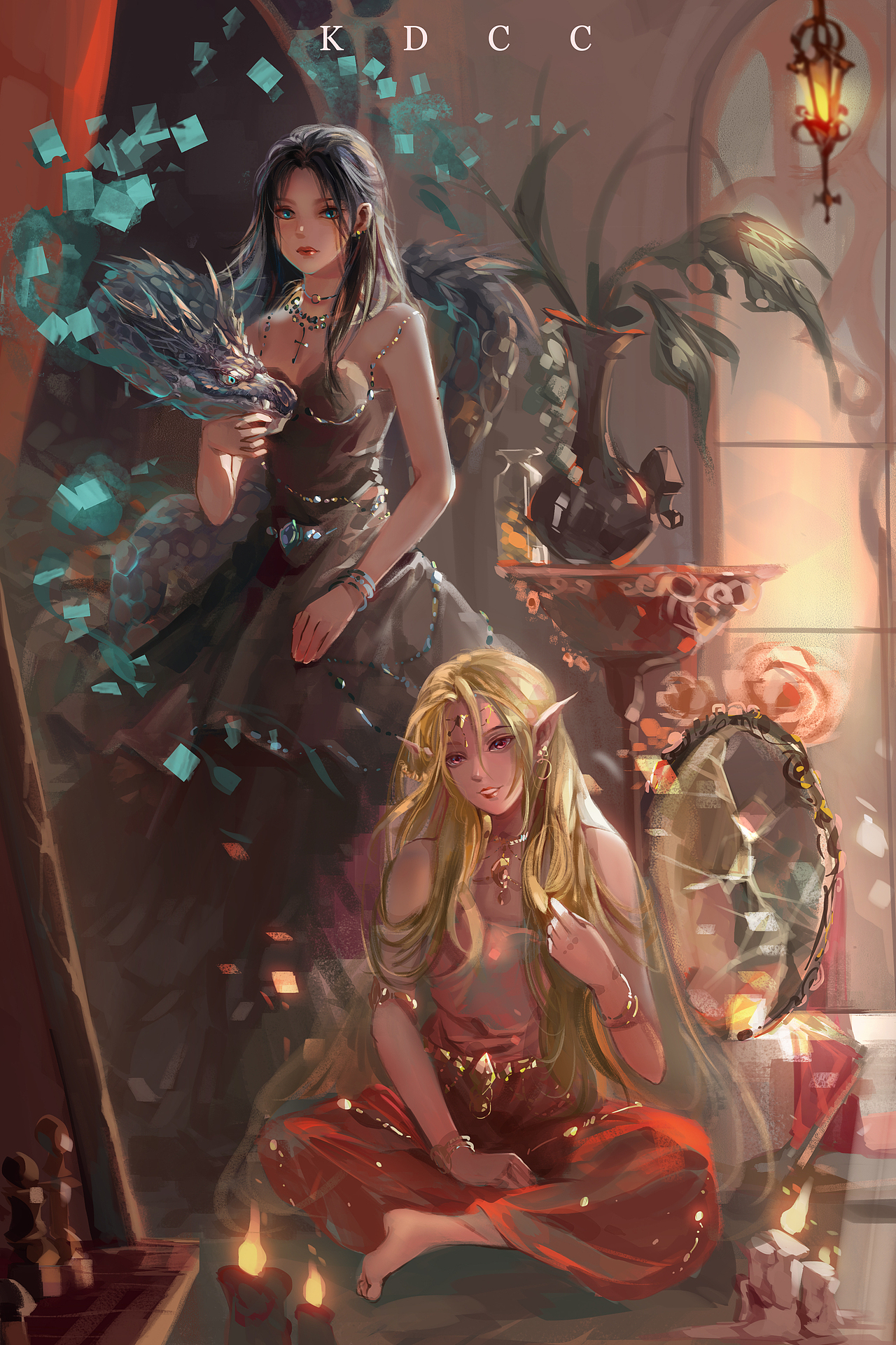 原创手机电脑桌面封面壁纸练习