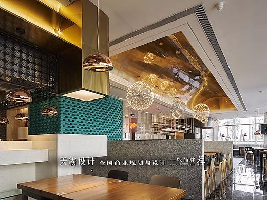 美食广场设计|天霸设计与你品析小资情调美食广场设计