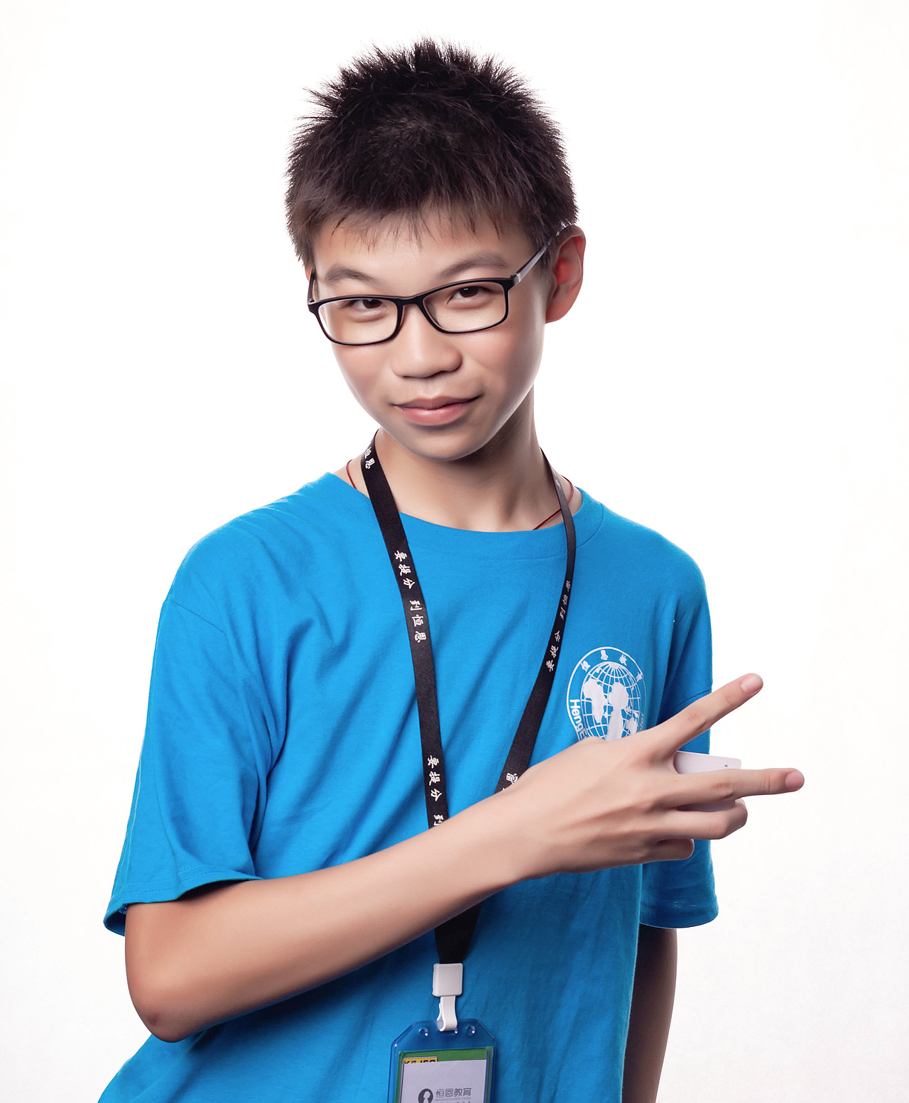 夏令营青少年形象照摄影