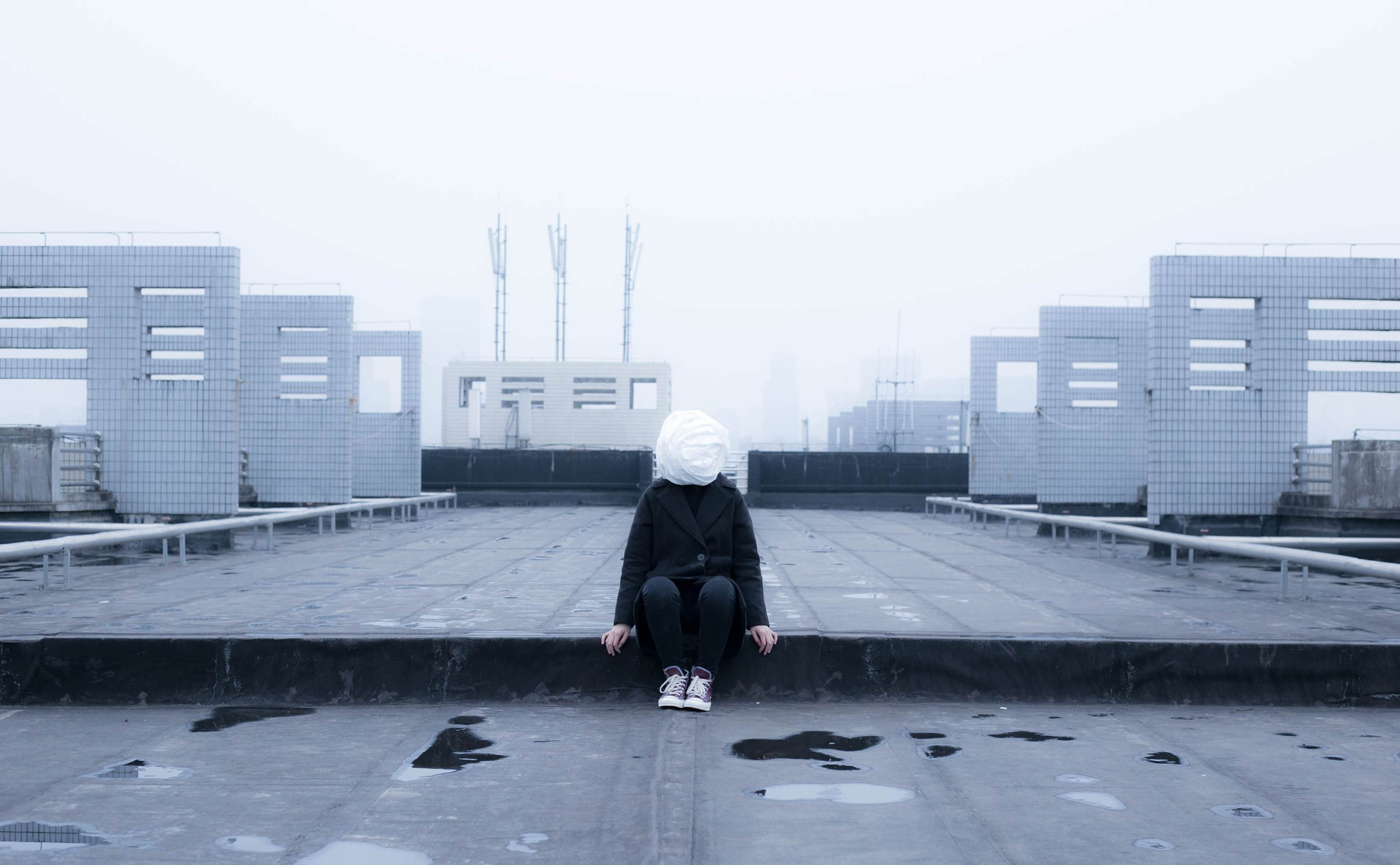 《缚》观念摄影