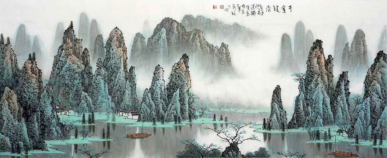 当代女白雪石～莫淇麟作品欣赏（图ZMzE4OTAwNTQ4） - 绘画 - 站酷设计师卖画15175414393原创素材 - 站酷ZCOOL