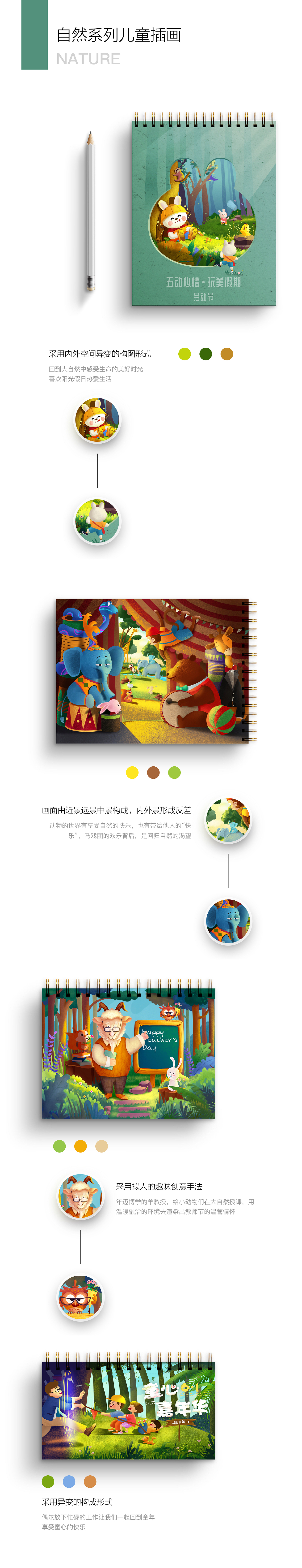 2020上半年百图记特攻队原创插画合集