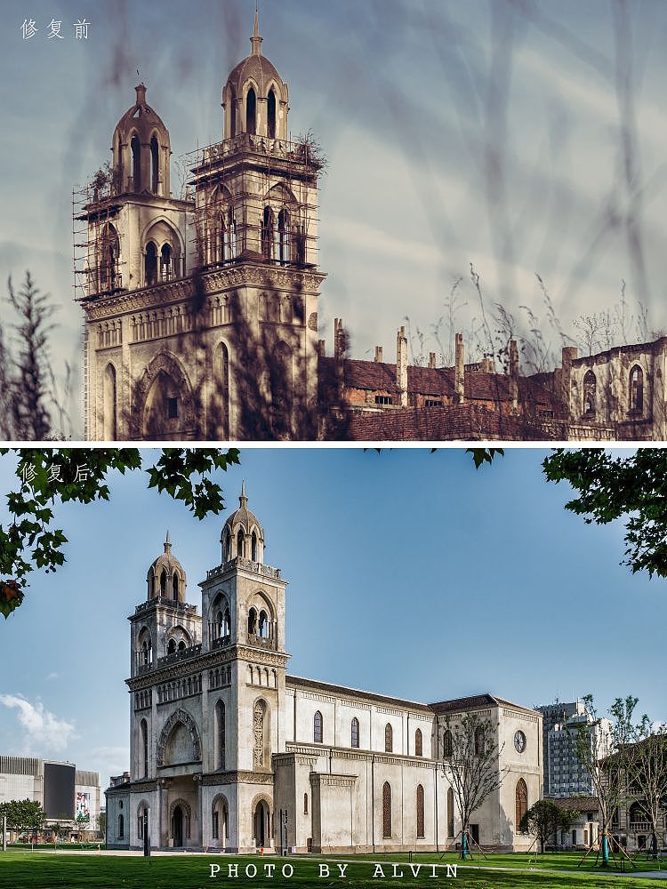 重生后的嘉兴天主教堂