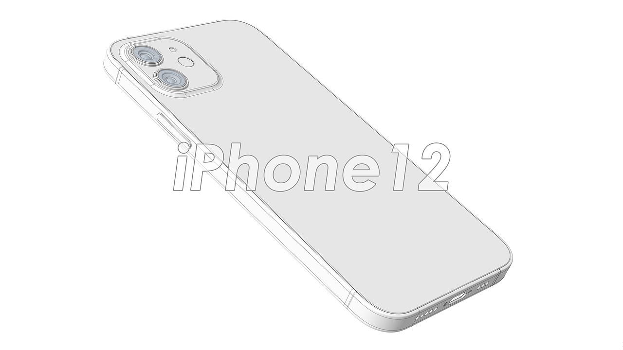 iPhone12 3D模型(根据官方图纸)