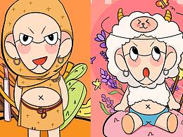 小河寶貝 小河墓地ip形象設(shè)計(jì)