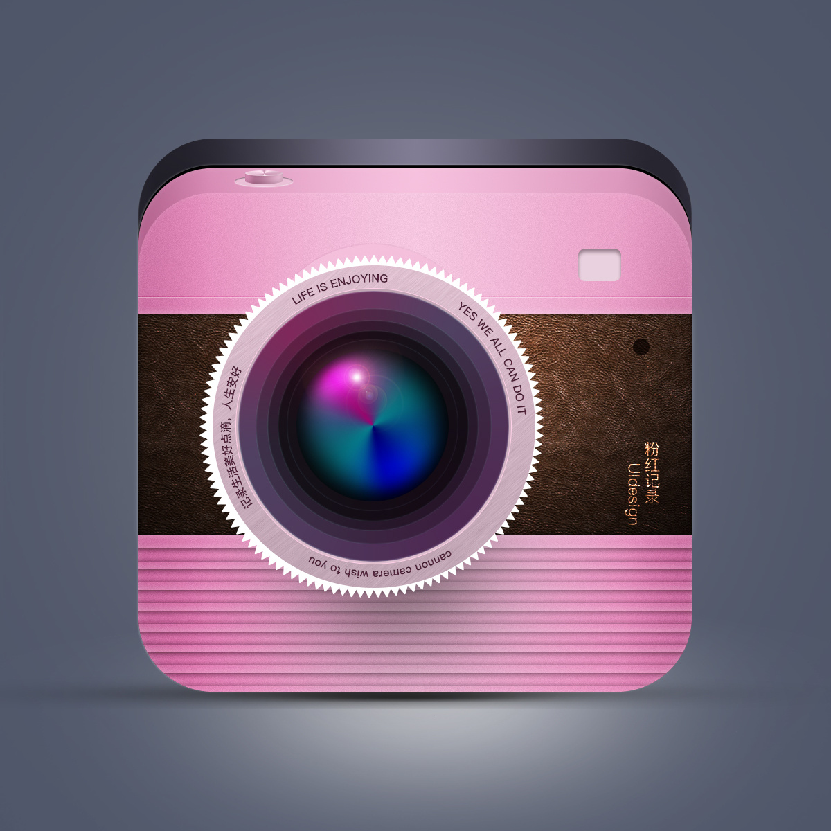 我有一个粉色相机|ui|图标|ylh小树 - 原创作品 - 站酷 (zcool)