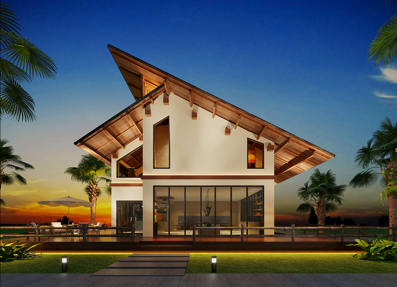 天涯海角石尚街区｜鹿先生巧克力工厂&天涯故事文创店（图ZMjIzNTQ0ODA4） - 建筑设计 - 站酷设计师叁点壹肆创意文化原创素材 - 站酷ZCOOL