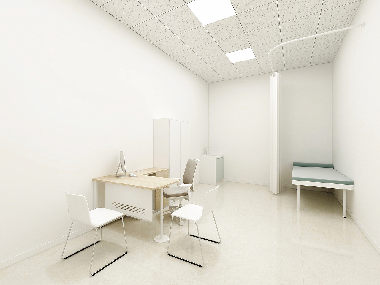 义乌老年康复医院——【药房】【诊室】效果图