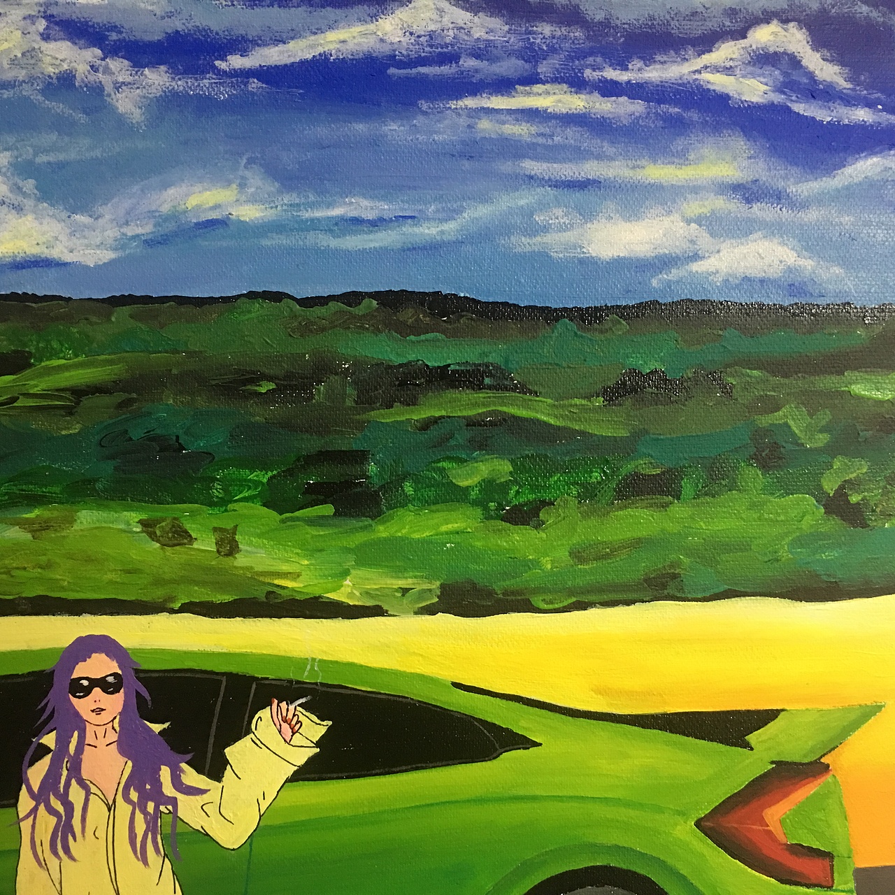 这是一个思域粉（图ZMTQ3NjI2Mjg4） - 绘画 - 站酷设计师张梦谜原创素材 - 站酷ZCOOL