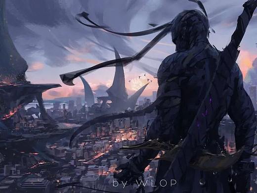 《鬼刀》作者WLOP，一个画画出神入化的程序员！