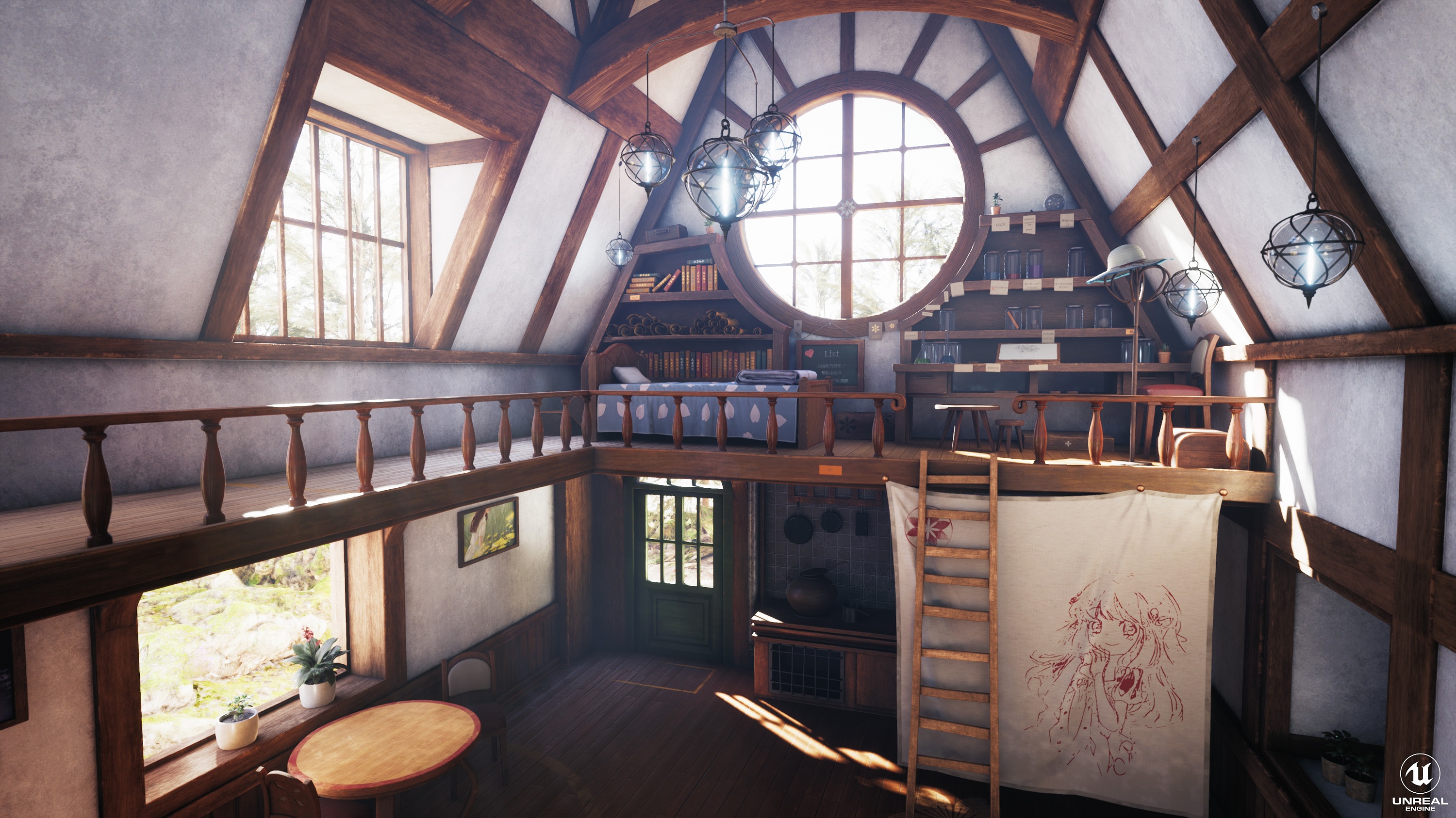 ue4_room|三维|场景|niceme - 原创作品 - 站酷 (zcool)