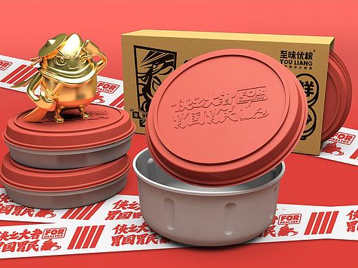大侠米·餐饮品牌吉祥物设计