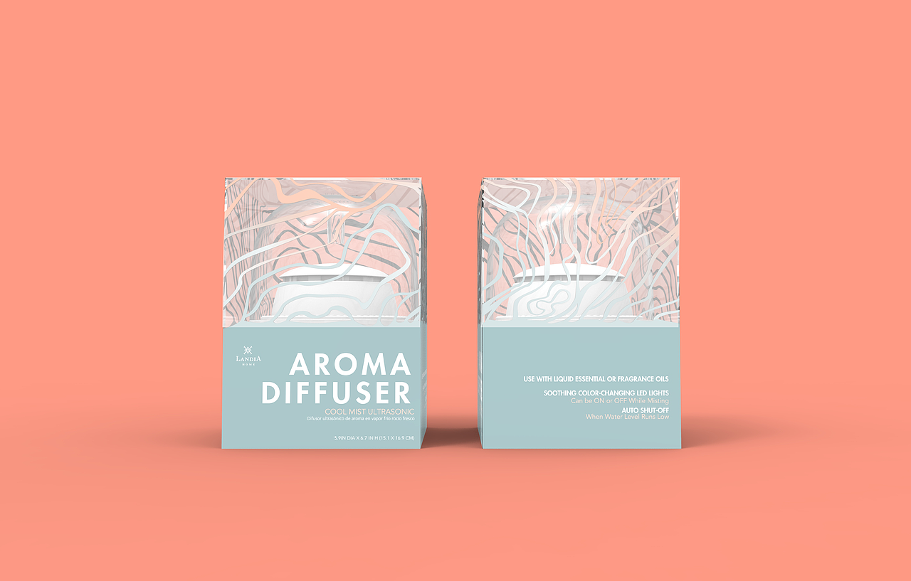 A sense of Calm-香薰机包装（图ZMTkxOTg5ODA0） - 包装 - 站酷设计师Yuayyw原创素材 - 站酷ZCOOL