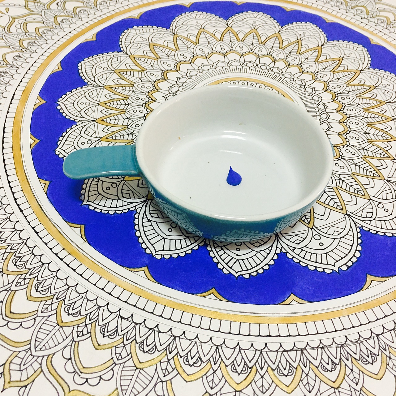 曼陀罗（图ZOTc1MTM4NDA=） - 新锐潮流插画 - 站酷设计师谁是林莲稚原创素材 - 站酷ZCOOL