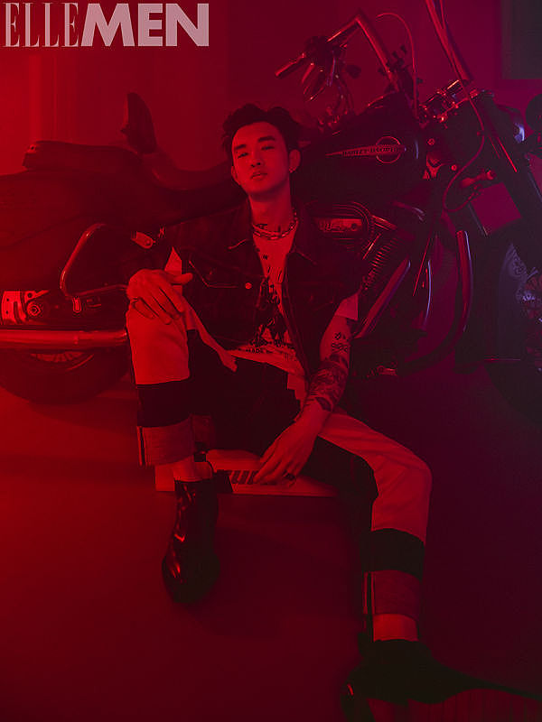 ELLEman welcome to hi-hop empire 杂志修图