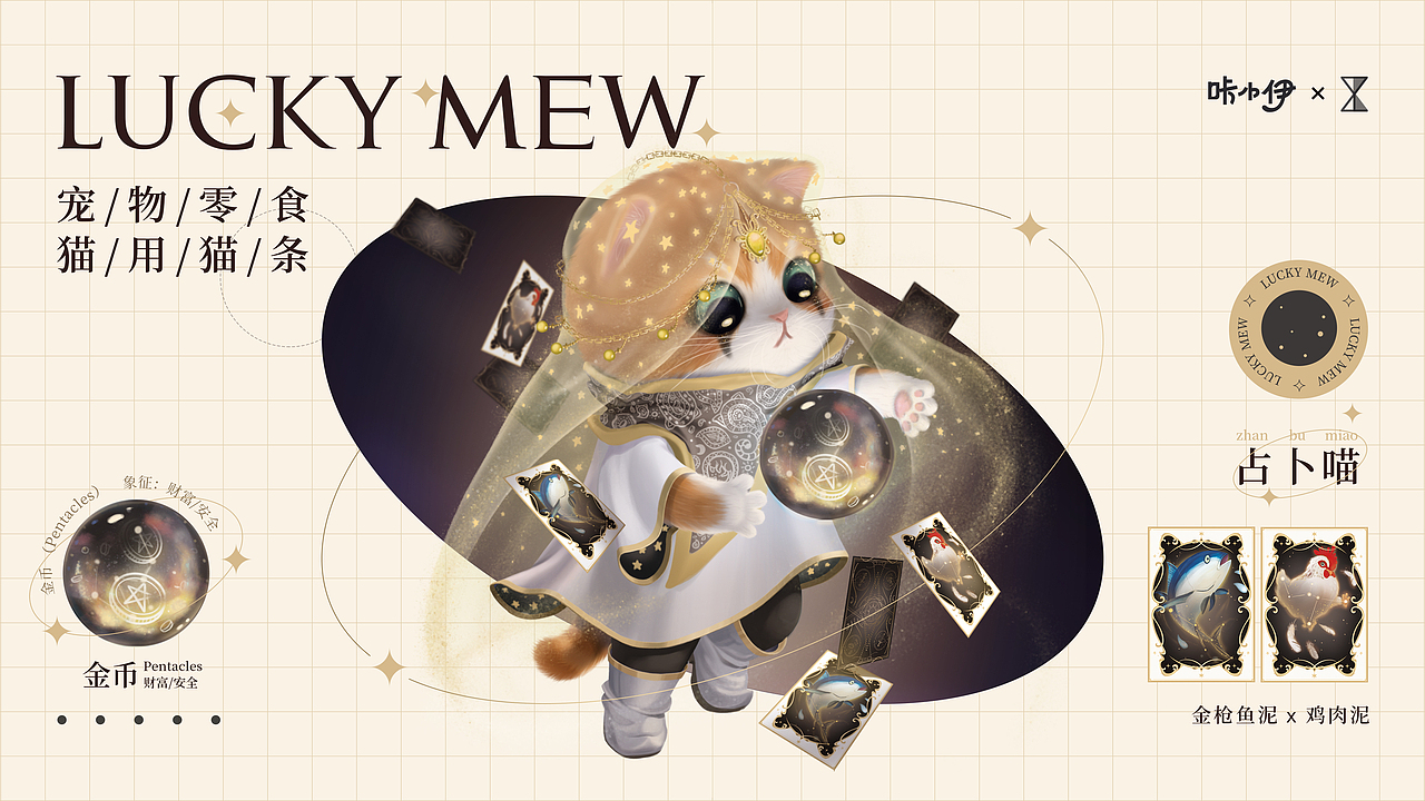 咔小伊IP设计，占卜喵，猫（图ZMjg4NjcyMTc2） - IP形象 - 站酷设计师赵我抄Albert原创素材 - 站酷ZCOOL