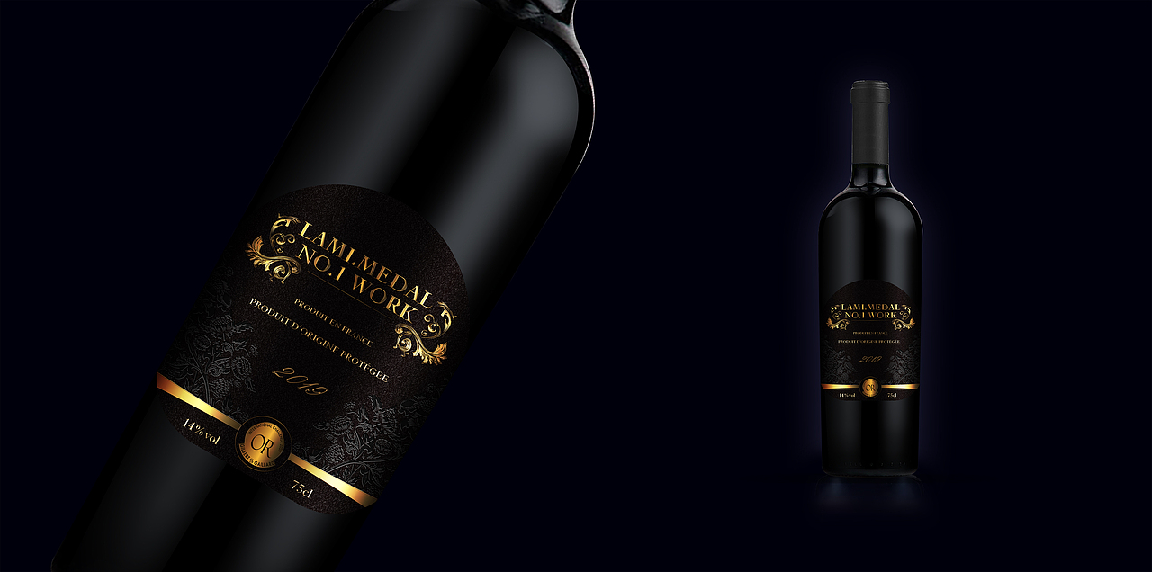 红酒标设计整理