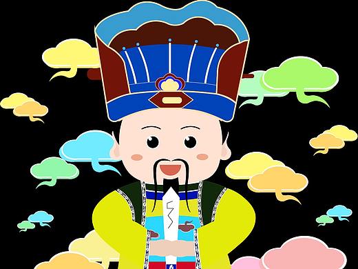 天官、财神人物设计