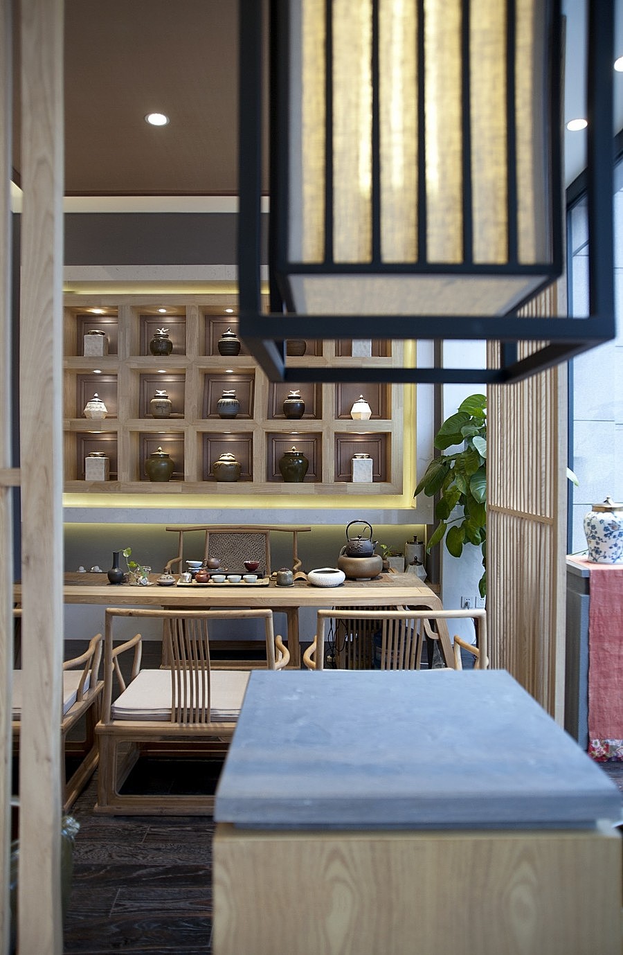 【瑞草茶室】-扬州专业茶楼设计|扬州专业茶楼装修|空间|家装设计