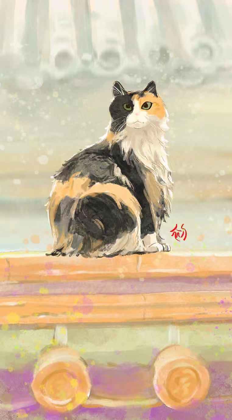 猫咪系列 （二）（图ZMjYyNTU0Mzg0） - 创作习作 - 站酷设计师一碗鲜肉小馄饨原创素材 - 站酷ZCOOL