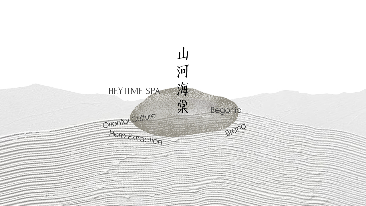 北京《山河海棠》品牌设计——万朵山河 · 一朵海棠