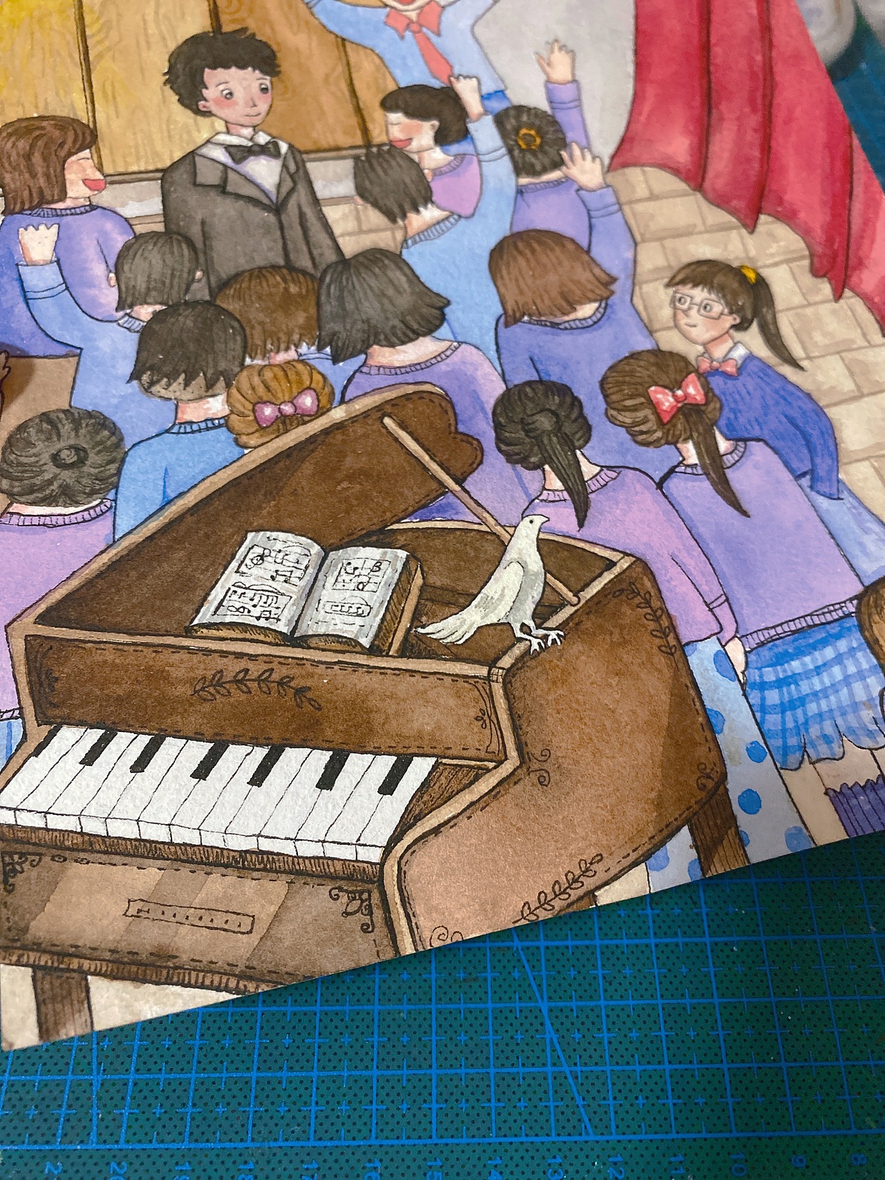 绘本插画 儿童插画原创合集（纯手绘）（图ZMjc5NjkwMDQw） - 绘本 - 站酷设计师羊小瓶子原创素材 - 站酷ZCOOL
