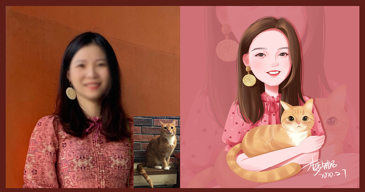 她和她的猫咪们（图ZMjA2NjgyMDA4） - 艺术插画 - 站酷设计师梦铺子原创素材 - 站酷ZCOOL