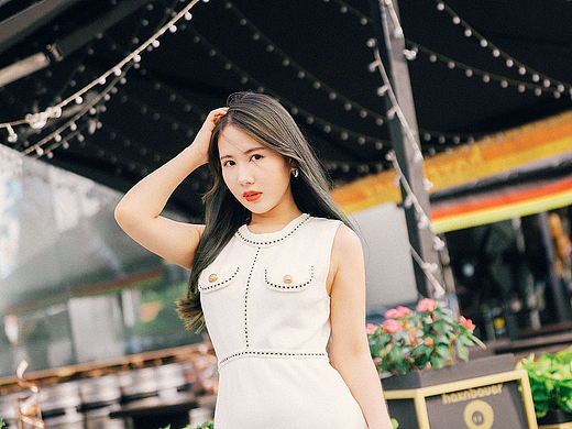 街拍美女 富士胶片模拟