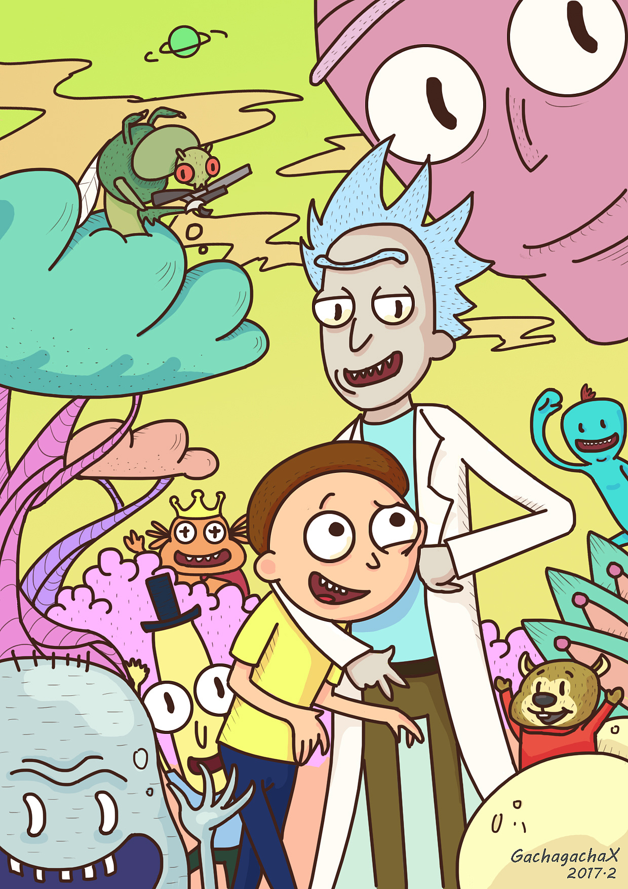 rick and morty 第三季我在等着你啊啊啊啊