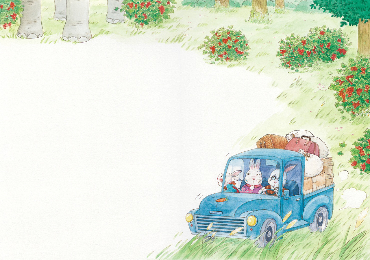 《兔子日记》作画步骤构思（图ZMjM5ODc1MTky） - 绘本 - 站酷设计师晓茑原创素材 - 站酷ZCOOL