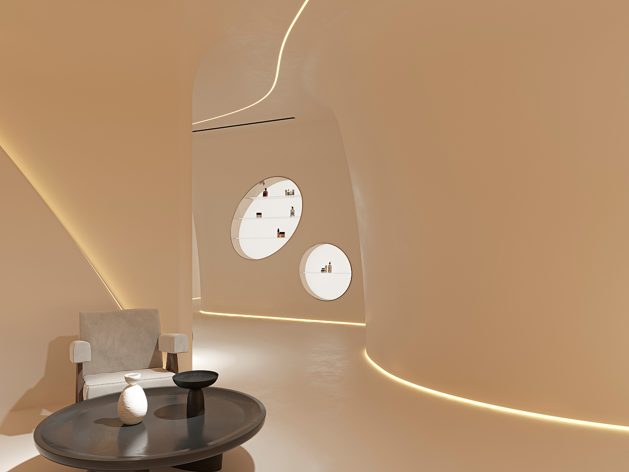 SPA美容设计灵感来源