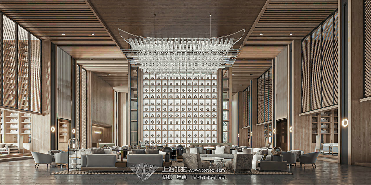 北玄视觉—酒店会所（图ZMjYzOTQ2NzM2） - 建筑/空间 - 站酷设计师北玄视觉表现原创素材 - 站酷ZCOOL