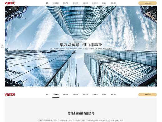 企业网页