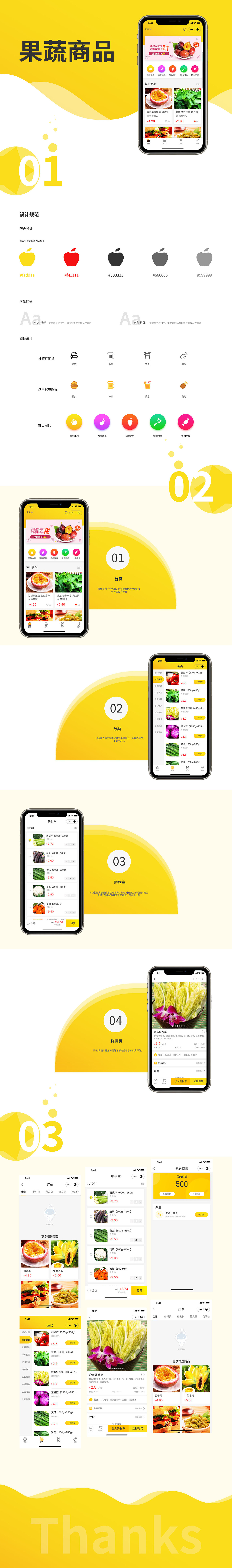 果蔬商品APP排版（圖ZMTkwNTI0MjAw） - APP界面 - 站酷設(shè)計師亠強原創(chuàng)素材 - 站酷ZCOOL