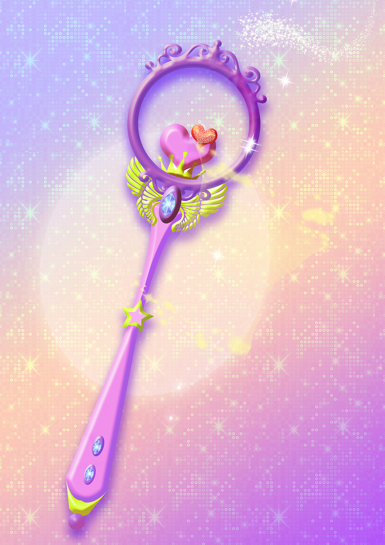 少女魔棒（图ZMTI5NTc4ODA=） - 玩具 - 站酷设计师时大条原创素材 - 站酷ZCOOL