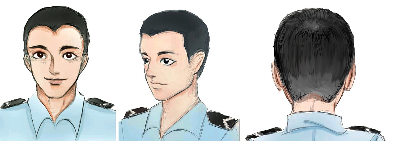 警校生的头发