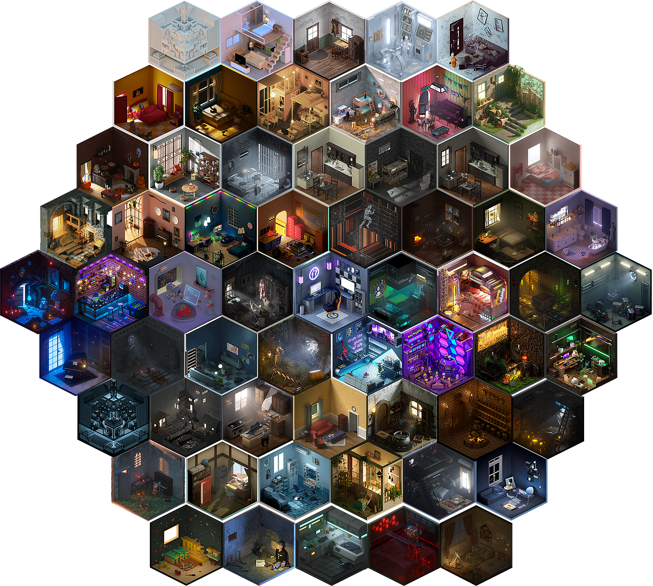 C4D蜂巢行动第一弹