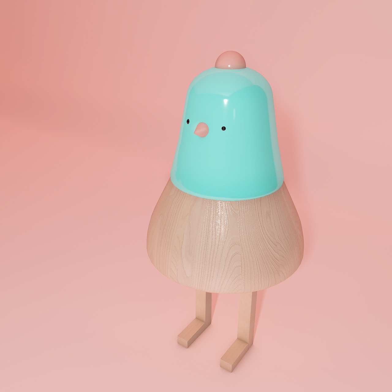 C4D小鸡临摹