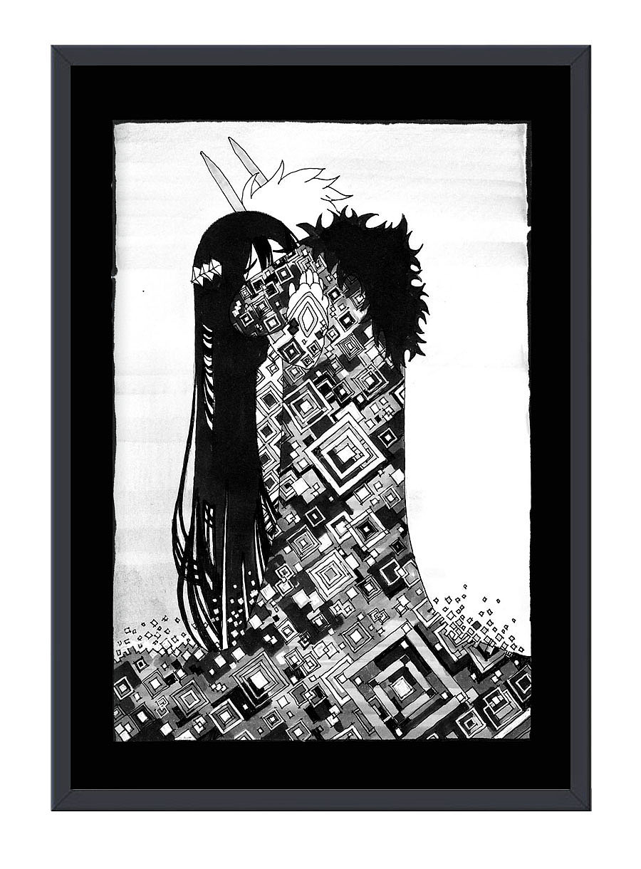 手绘海报|纯艺术|绘画|画设计 - 临摹作品 - 站酷 (zcool)