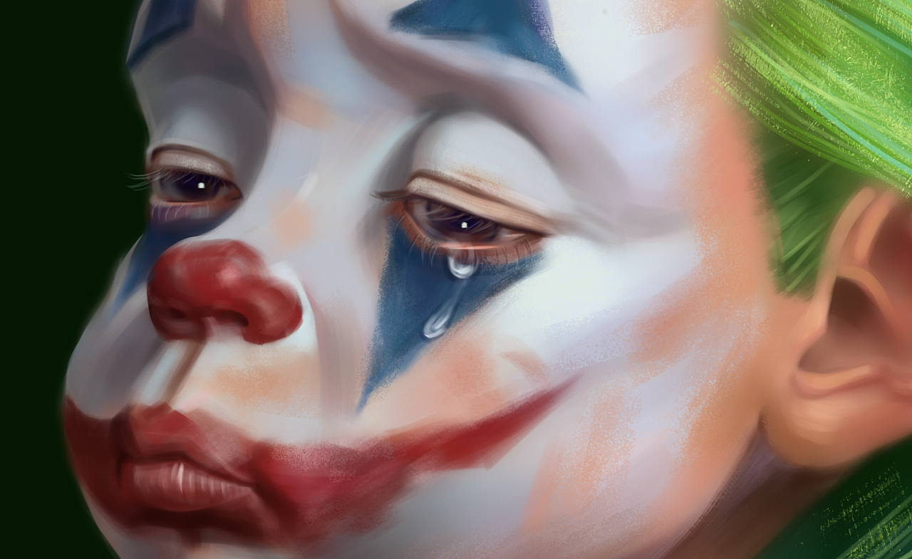 像个小丑|纯艺术|绘画|景岛景岛 - 原创作品 - 站酷 (zcool)