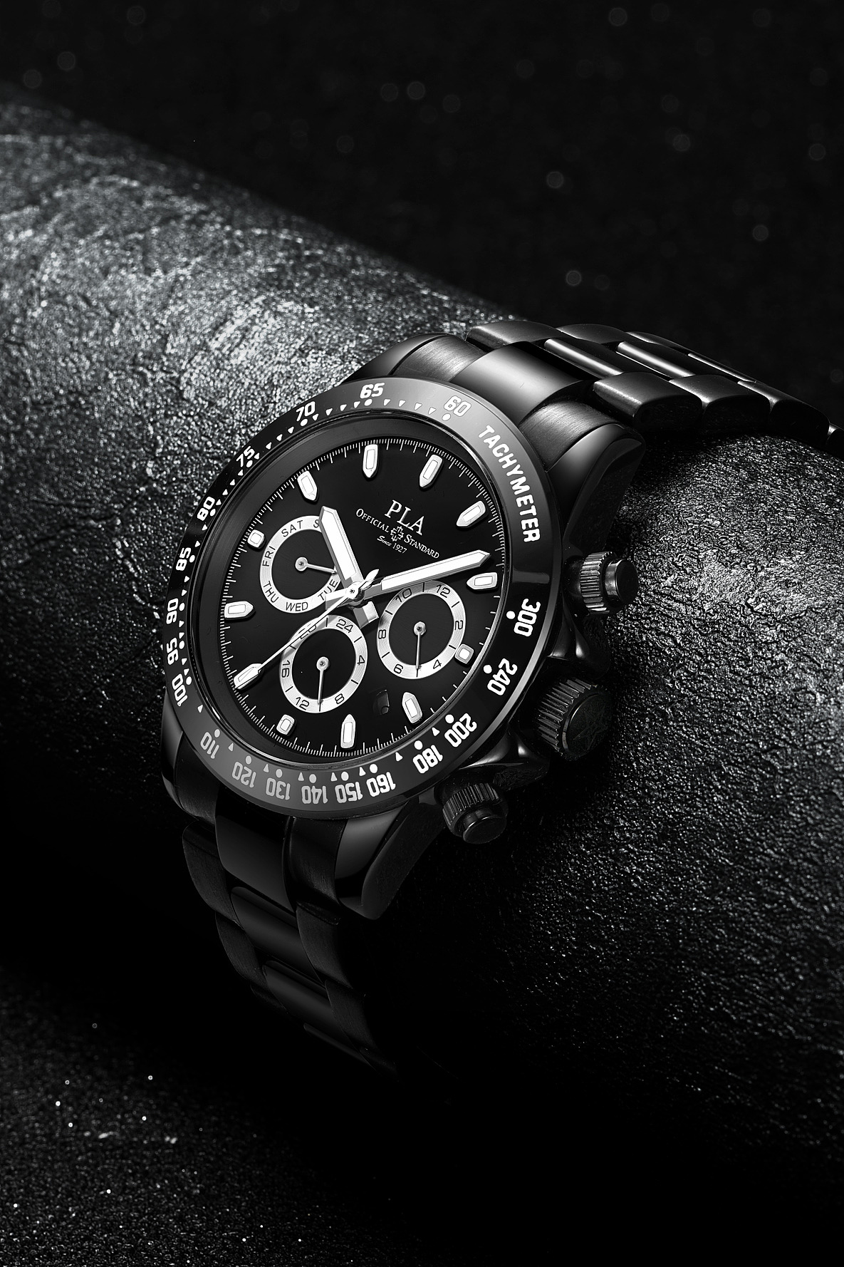 男款手表（黑底场景）