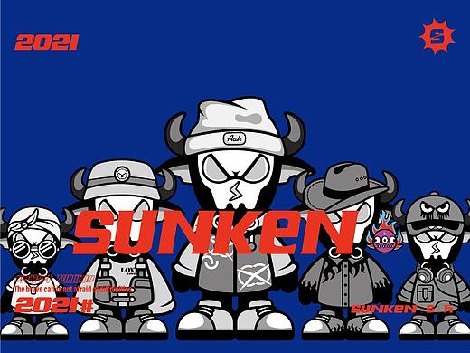 SUNKEN-潮流小牛